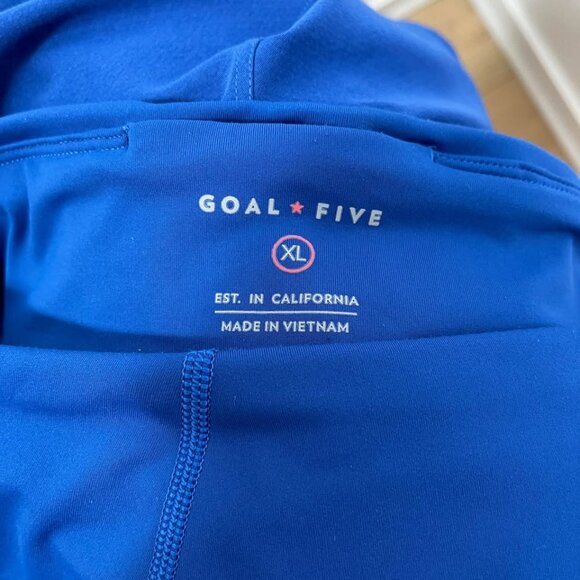 Goal Five Blue Excel Women's Workout Shorts [size XL] - Picture 6 of 7